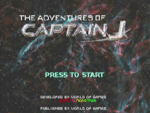 The Adventures Of Captain J title screen
