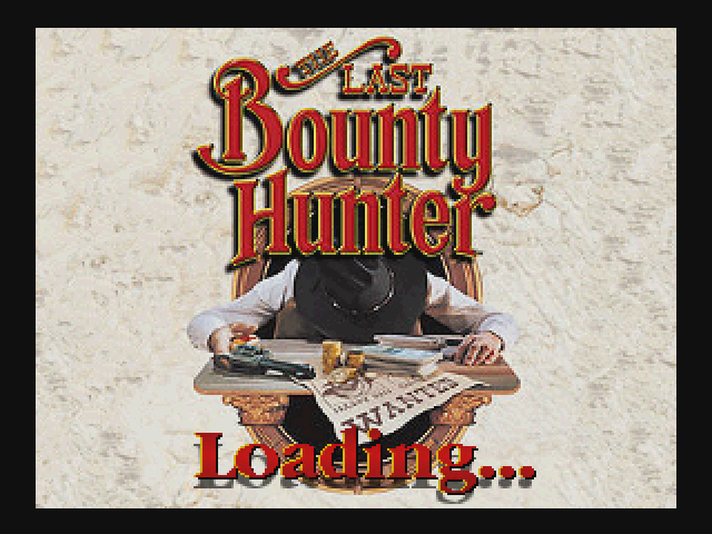 The Last Bounty Hunter title screen