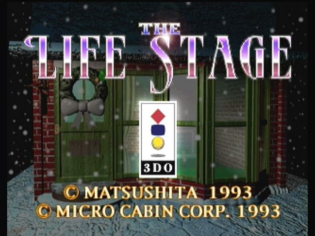 The Life Stage: Virtual House title screen