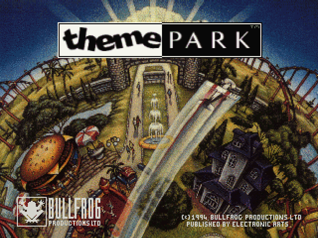 Theme Park title screen