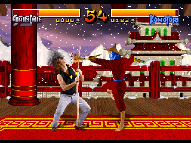 Way of the Warrior gameplay screenshot