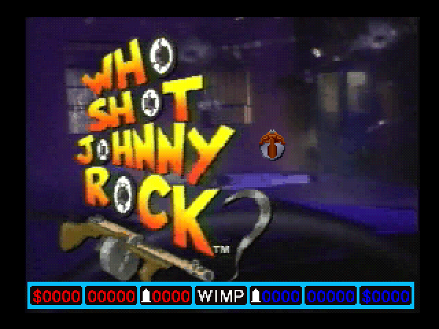 Who Shot Johnny Rock? title screen
