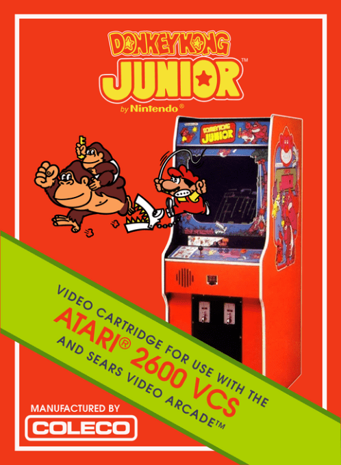 Donkey Kong Junior box art