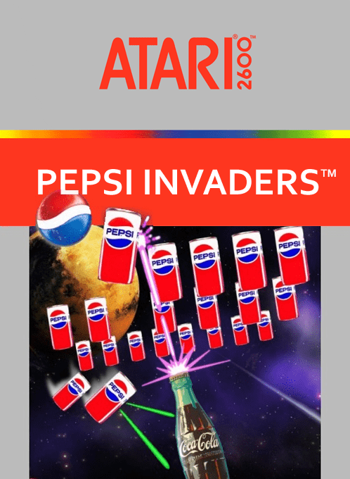 Pepsi Invaders box art