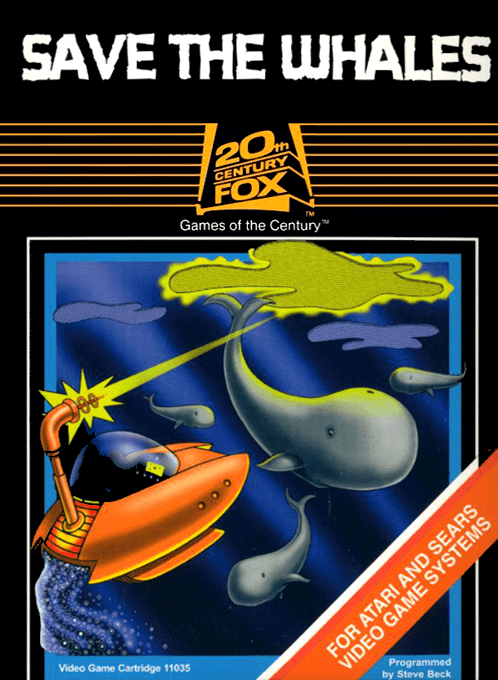 Save the Whales box art