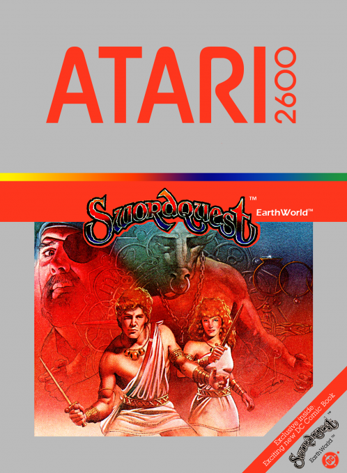 Swordquest: Earthworld box art