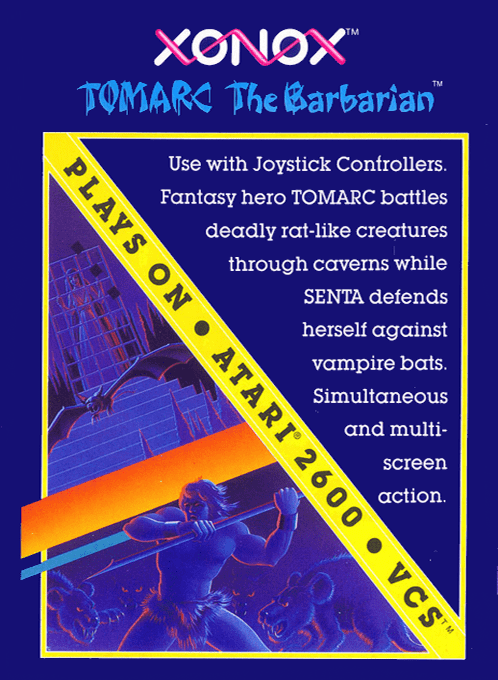 Tomarc the Barbarian box art