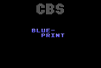 Blueprint title screen