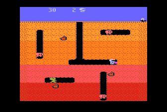 Dig Dug gameplay screenshot