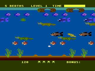 Frogger II: ThreeeDeep! gameplay screenshot