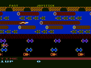 Frogger title screen