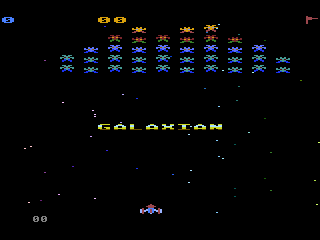 Galaxian title screen