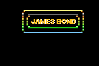 James Bond 007 title screen