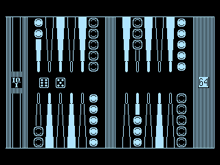 Microgammon SB gameplay screenshot