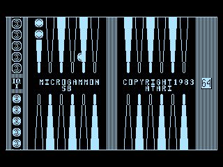 Microgammon SB title screen