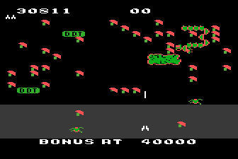 Millipede gameplay screenshot