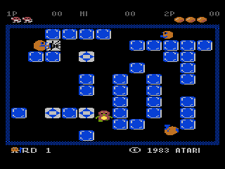 Pengo gameplay screenshot