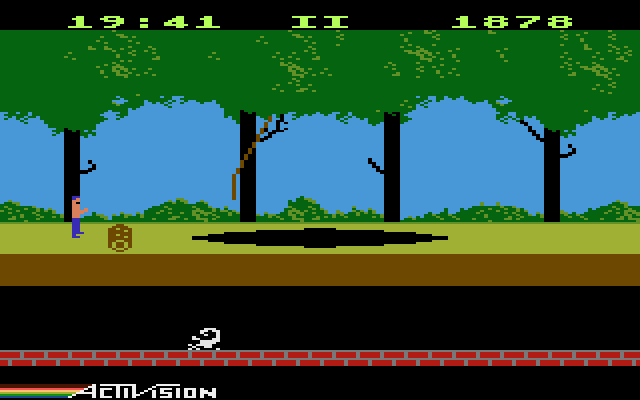 Pitfall! gameplay screenshot