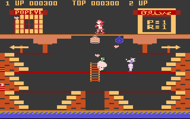 Popeye title screen
