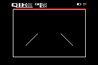Qix title screen