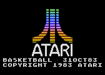 RealSports Basketball title screen