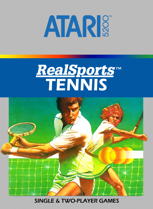 RealSports Tennis box art