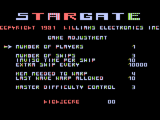 Stargate title screen