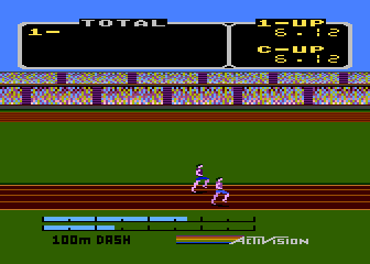 The Activision Decathlon gameplay screenshot