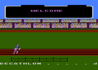 The Activision Decathlon title screen