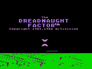 The Dreadnaught Factor title screen