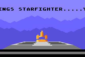 The Last Starfighter title screen