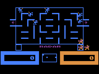 Wizard of Wor gameplay screenshot