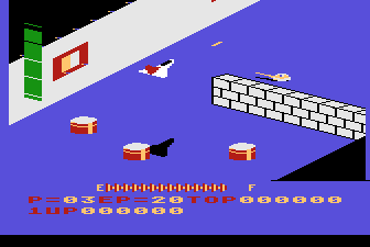 Zaxxon gameplay screenshot