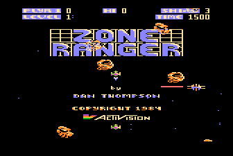 Zone Ranger title screen