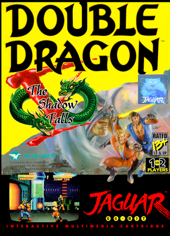 Double Dragon V: The Shadow Falls box art