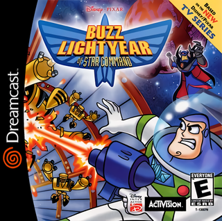 Buzz Lightyear of Star Command box art
