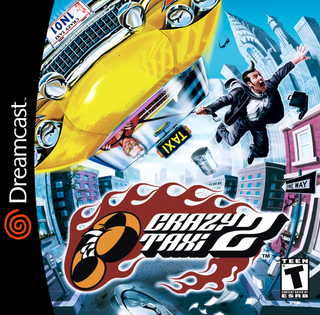 Crazy Taxi 2 box art