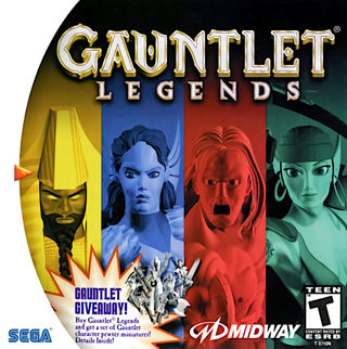 Gauntlet Legends box art