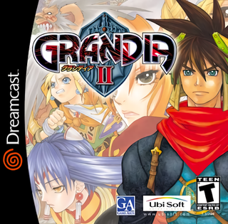 Grandia II box art