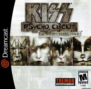 Kiss: Psycho Circus - The Nightmare Child box art