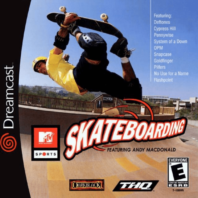 MTV Sports Skateboarding box art