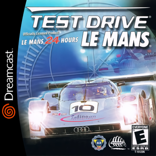 Test Drive: Le Mans box art