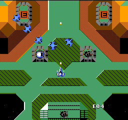 Alpha Mission gameplay screenshot