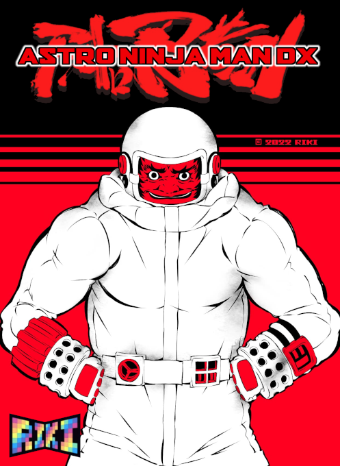 Astro Ninja Man DX box art