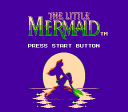 Disney's The Little Mermaid title screen