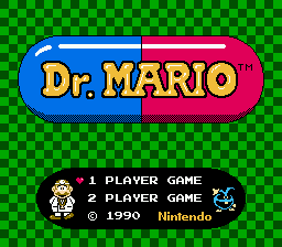 Dr. Mario title screen