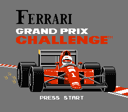 Ferrari Grand Prix Challenge title screen