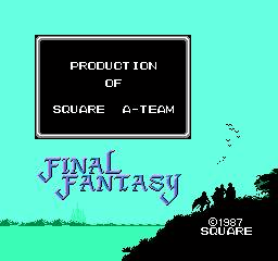 Final Fantasy title screen
