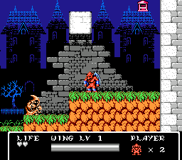 Gargoyle's Quest II gameplay screenshot