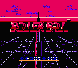 Rollerball title screen